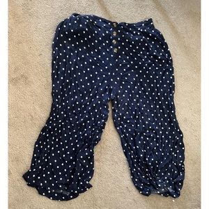 American Eagle polka dot culottes